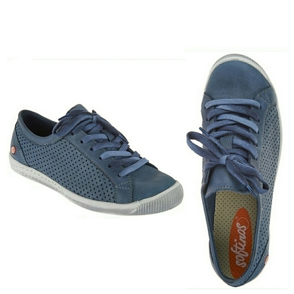 SOFTINO'S by Fly London Leather Women's Sneakers - Picture 2 of 3